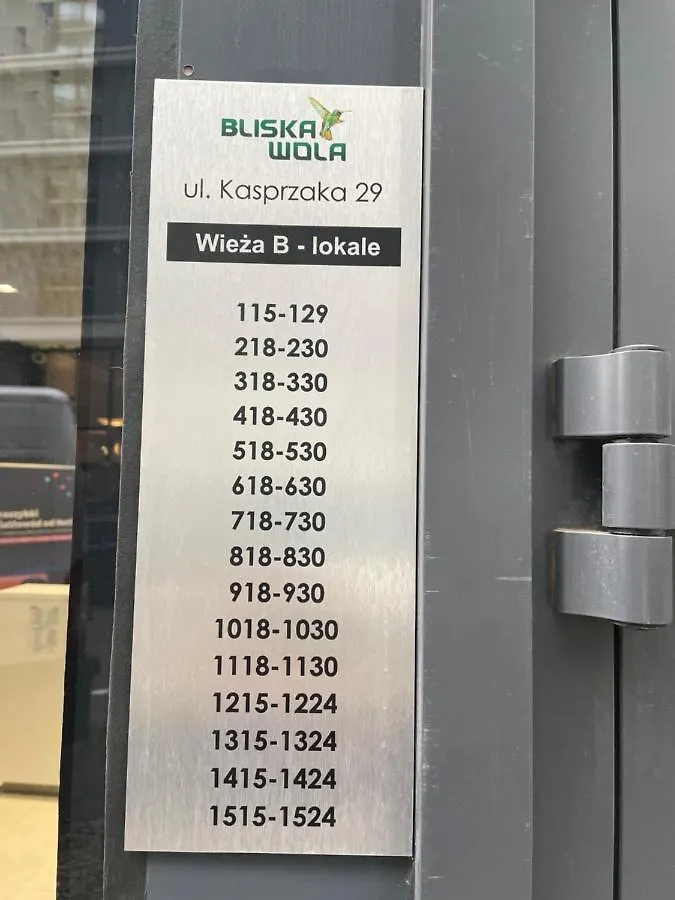 Apartament Kasprzaka 29-929 - Extra View - 10 Kondygnacja Warszawa